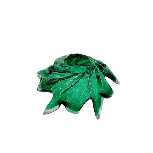 Vintage Bohemian Czech Chribska Art glass Bowl by Joseph Hospodka - Picture 8 of 11